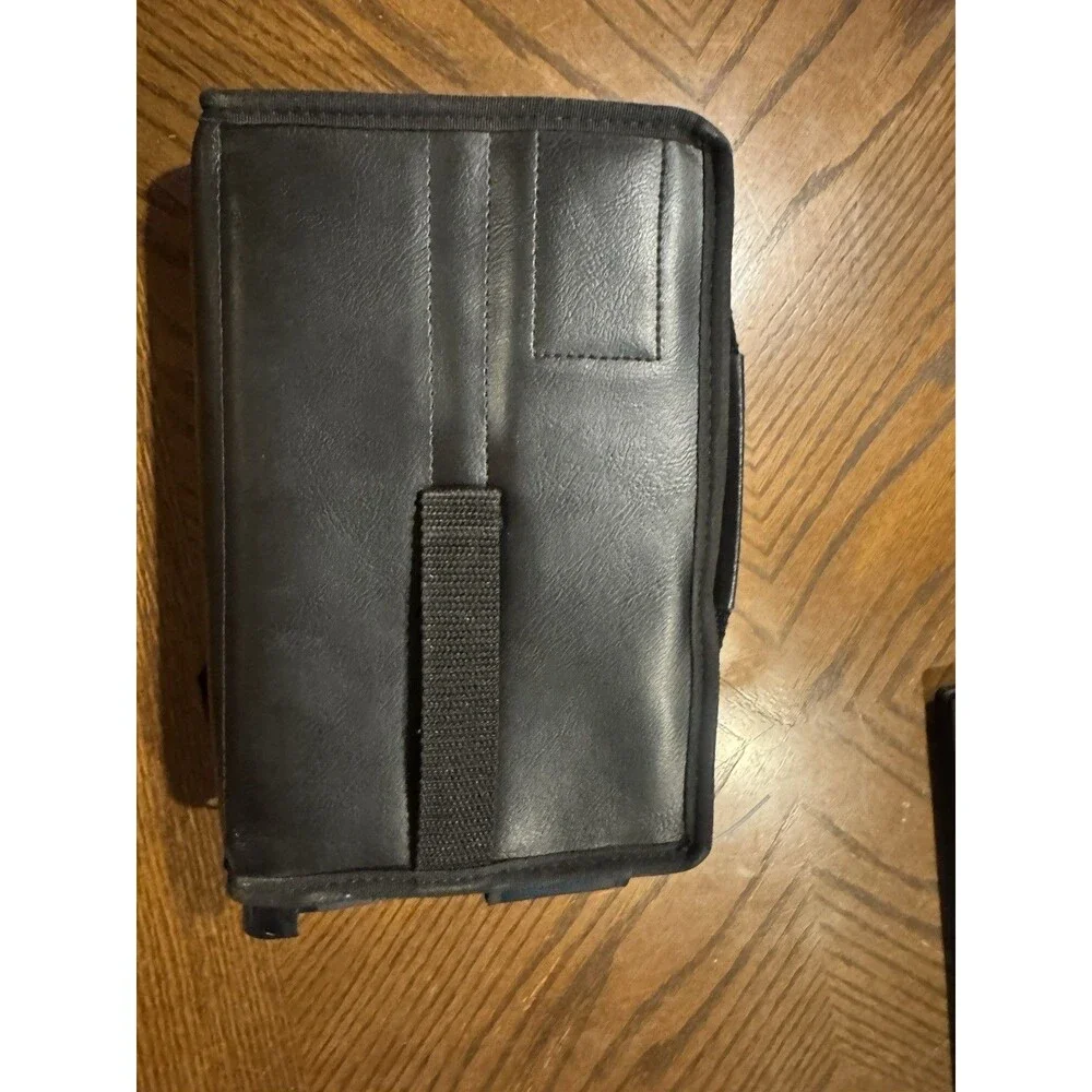 Vintage  Motorola Dynasty Car Phone And Leather Case.  Not Tested